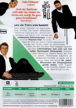 The Boss of It All - (Vermietrecht) - Einzel-DVD - Neu & OVP